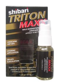 Triton Maxx Desensitizing Spray - 1 Fl. Oz. / 30  ml