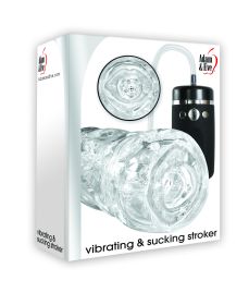 Adam and Eve Vibrating & Vacuum Sucking Stroker