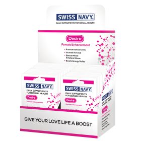 Swiss Navy Desire Female Enhancement - 24 Count Display