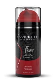 Toy Fever Warming Lubricating Gel for Intimate  Toys - 3.3 Fl. Oz.