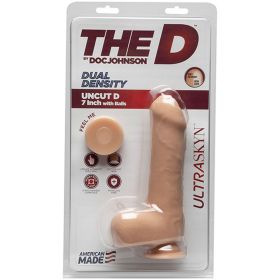 The D - Uncut D - 7 Inch With Balls - Ultraskyn - Vanilla