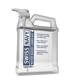 Swiss Navy Water-Based Lubricant 1 Gallon