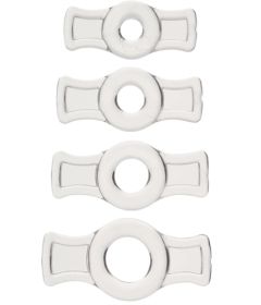 Titanmen Tools Cock Ring Set - Clear