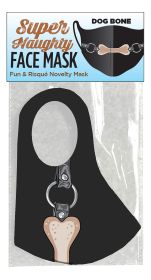 Super Naughty Dog Bone Ball Gag Face Mask