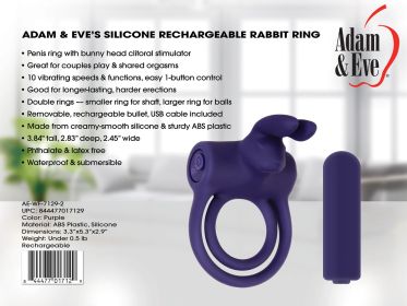 Silicone Rechargeable Rabbit Ring