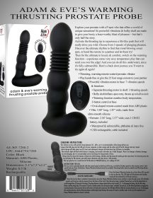 Warming Thrusting Prostate Probe