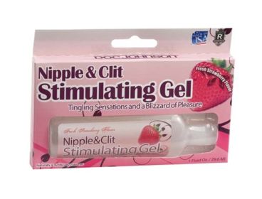 Nipple and Clit Stimulating Gel 1 Oz  - Strawberry