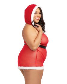 Santa Cutie - Queen Size - Lipstick Red