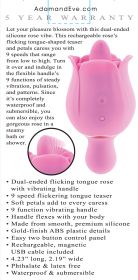 Eve's Ravishing Clit Flicking Rose - Pink