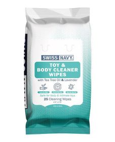 Toy and Body Cleaner Wipes 25ct / 6ct Display Box