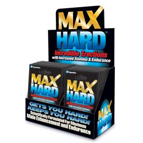 Max Hard XXX - 24 Packet Display