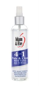 Adam and Eve 4 in 1 Pure and Clean Misting Toy Cleaner 2Oz