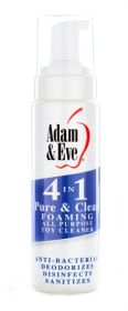 Adam and Eve 4 in 1 Pure and Clean Foaming Toy Cleaner 8Oz