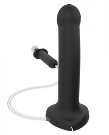 Strap On Me Silicone Cum Dildo Black