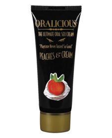 Oralicious Ultimate Oral Sex Cream 2 oz -  Peaches and Cream