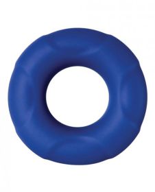 Big Man Silicone Cock Ring Blue