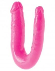 Dillio Double Trouble Dildo - Pink