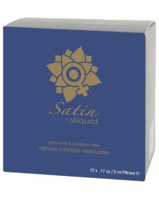 Sliquid Satin Lube Cube 12 Packettes