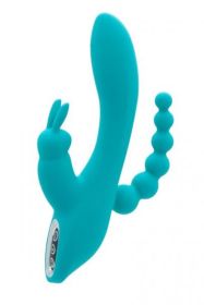 Extreme Pleasure Rechargeable Turquoise Vibrator