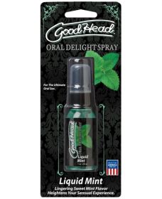 Good Head Oral Delight Spray (Flavor: Liquid Mint, size: 1oz)