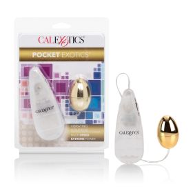 Pocket Exotics Vibrating Egg (Color: Gold)