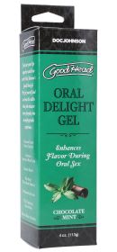 Good Head Oral Delight Gel (Flavor: Chocolate Mint, size: 4oz)