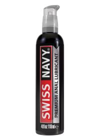 Swiss Navy Premium Silicone Anal Lubricant (size: 4oz)