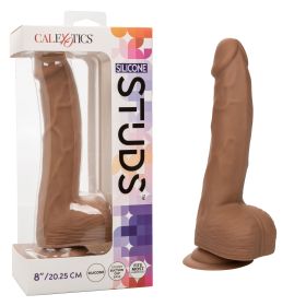 Silicone Studs 8 Inch (Color: Brown)