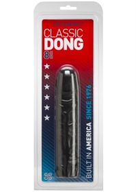 Classic 8 Inch Dong (Color: Black)