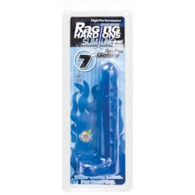 Raging Hard Ons Slimline Anal Series Ass Play Ballsy - Blue (size: 7in)