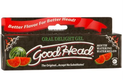 Good Head Oral Delight Gel (Flavor: Watermelon, size: 4oz)