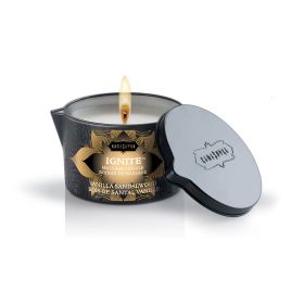 Ignite Massage Candle - 6 Oz (Scent: Vanilla Sandalwood)