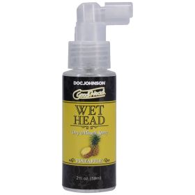 Goodhead - Wet Head - Dry Mouth Spray - 2 Fl. Oz. (Flavor: Pineapple)