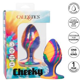 Cheeky Plug (Color: Swirl Tie-Dye, size: large)