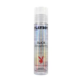 Playboy Pleasure Slick Flavored Lubricant (Flavor: Strawberry, size: 1oz)