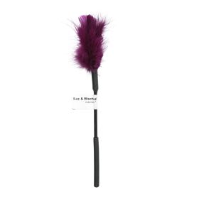 Sex and Mischief Feather Tickler (Color: Purple)