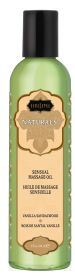 Naturals Massage Oil (Scent: Vanilla Sandalwood, size: 8oz)