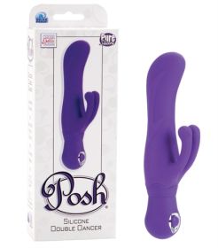 Posh Silicone Double Dancer (Color: Purple)