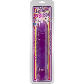 Crystal Jellies Big Boy 12 Inch (Color: Purple)