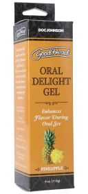 Good Head Oral Delight Gel (Flavor: Pineapple, size: 4oz)