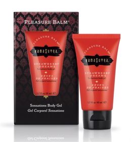 Pleasure Balm Sensations Body Gel -- 1.7 Fl. Oz. (Flavor: Strawberry Dreams)