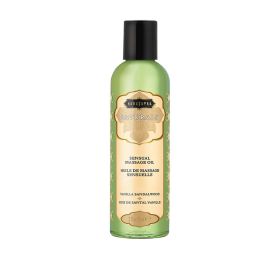 Naturals Massage Oil (Scent: Vanilla Sandalwood, size: 2oz)