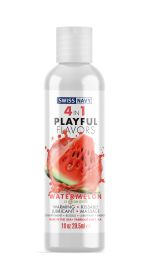 Swiss Navy 4-in-1 Playful Flavors (Flavor: Watermelon, size: 1oz)