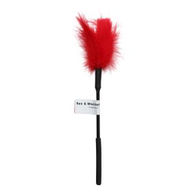 Sex and Mischief Feather Tickler (Color: Red)