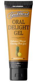 Good Head Oral Delight Gel Tube (Flavor: Pineapple, size: 4oz)