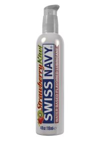 Swiss Navy Flavors Water Based Lubricant - 4 Fl. Oz. (Flavor: Strawberry Kiwi)