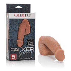 Packer Gear Packing Penis (Color: Brown, size: 5in)