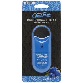 Good Head to Go Deep Throat Spray (Flavor: Blue Raspberry)